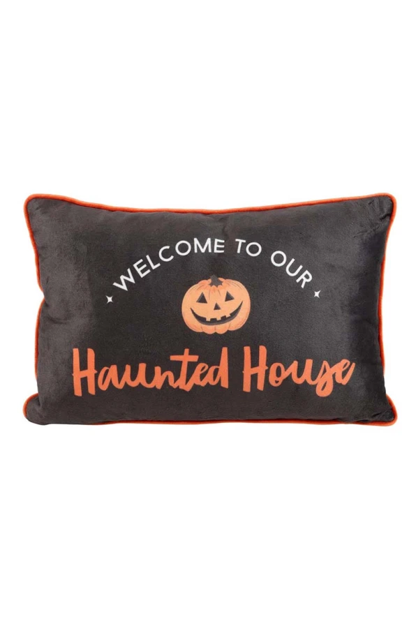 Spirit of Equinox Haunted House cushion