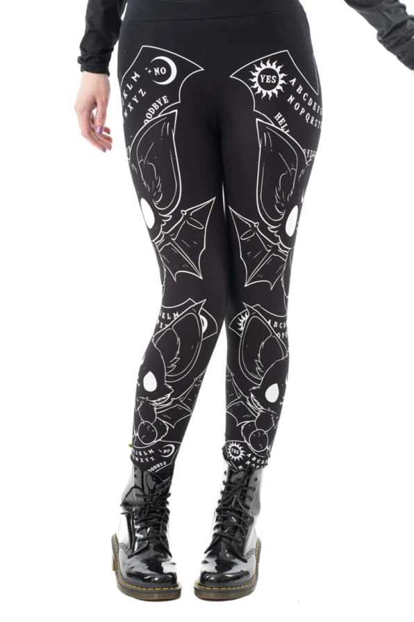 Heartless Leggings Ouija Bats