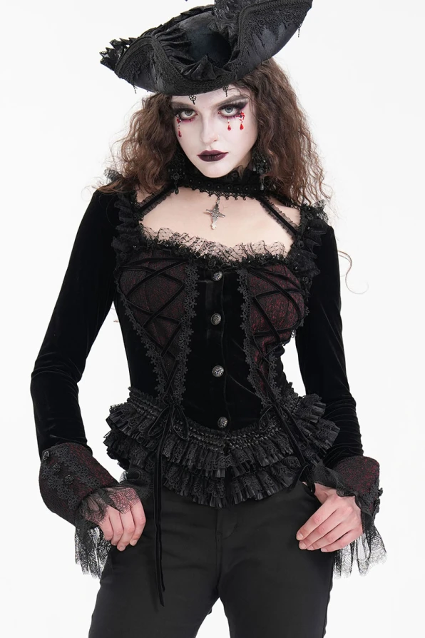 Devil Fashion Blouse Maggie