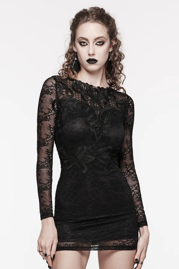 Punk rave dress Sacramental Lace