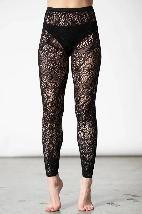 Killstar Leggings Empyrean Lace