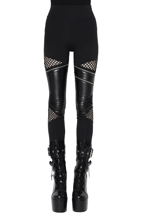 Killstar Leggings Neo Noir