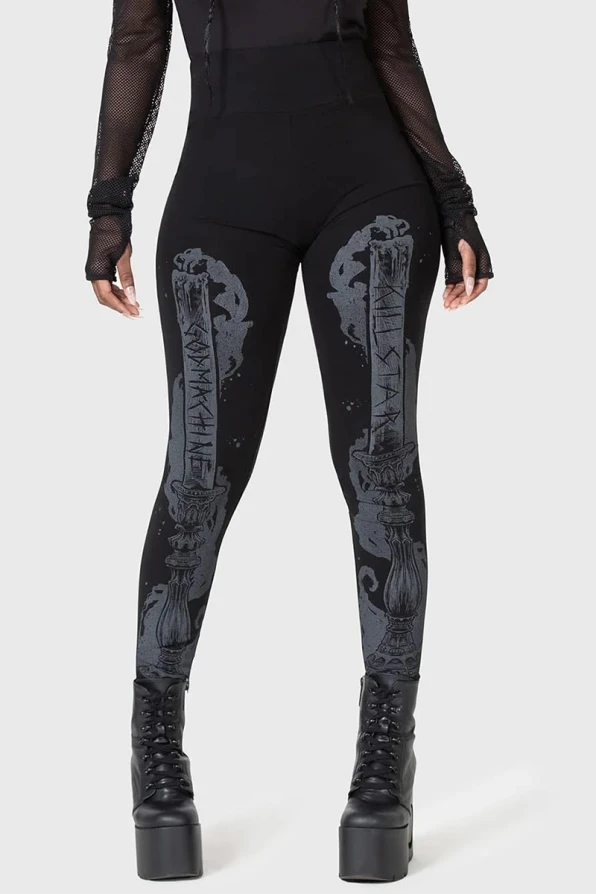 Killstar Leggings Candelabrum