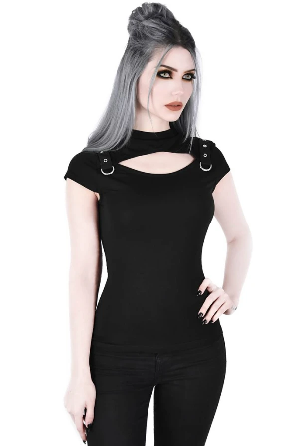 Killstar Top Xara Keyhole