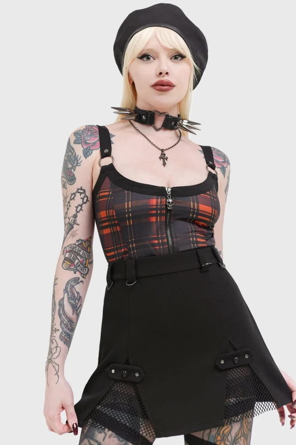 Killstar Skirt Wrong Way Home