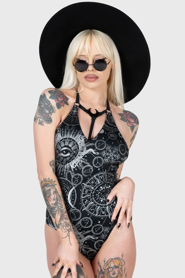 Killstar swimming costume Lunar Tide