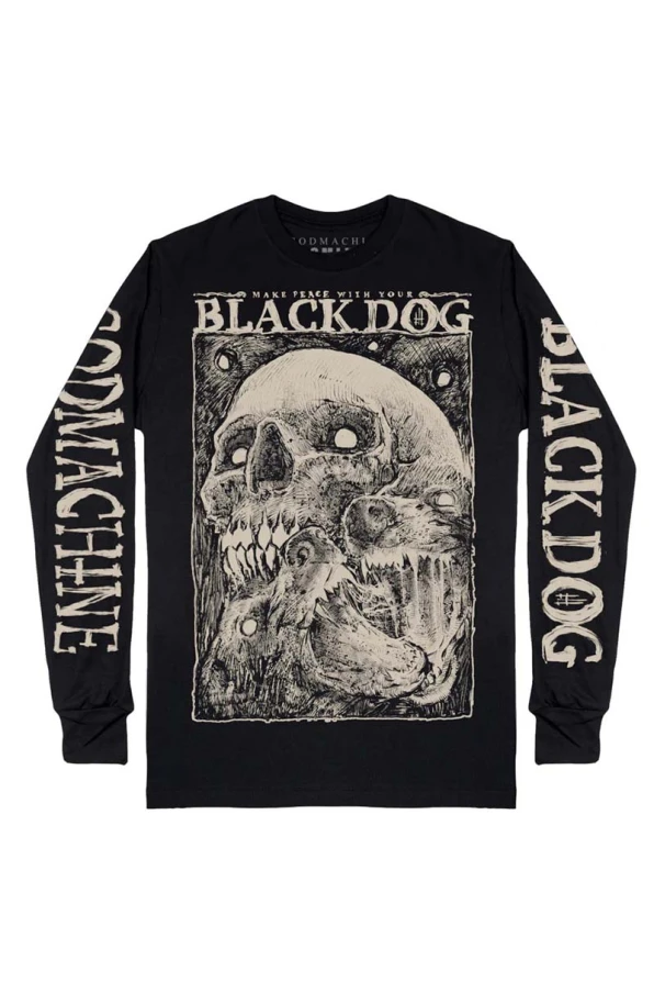 Godmachine Longsleeve Black Dog