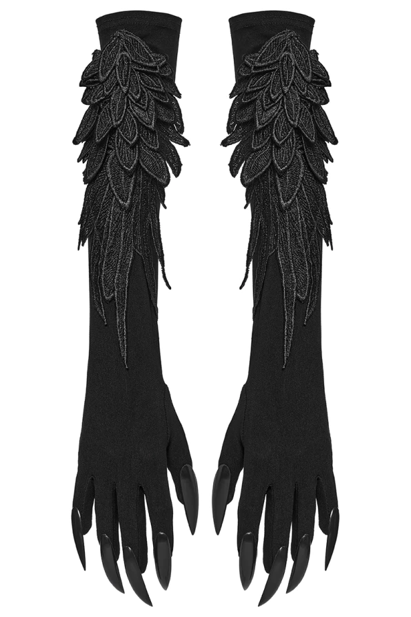 Punk Rave Handschuhe Claws of the Devil