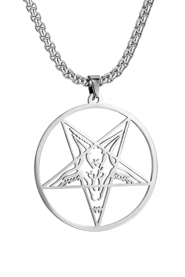 Easure necklace Baphomet