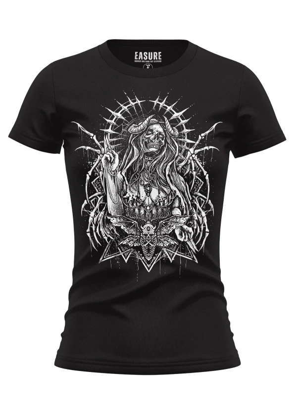 Easure Shirt Devil\'s Prayer Girlie | Abaddon Mystic Store