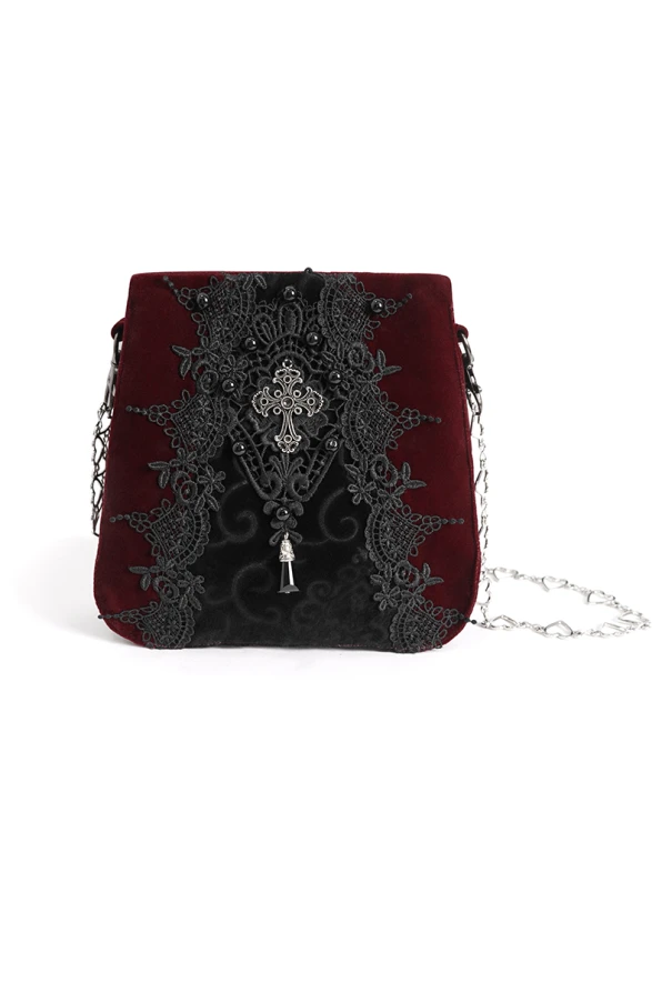 Devil Fashion Tasche Morgaine Red